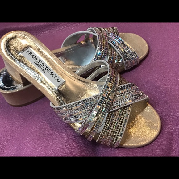 Low Swarovski crystal slide
